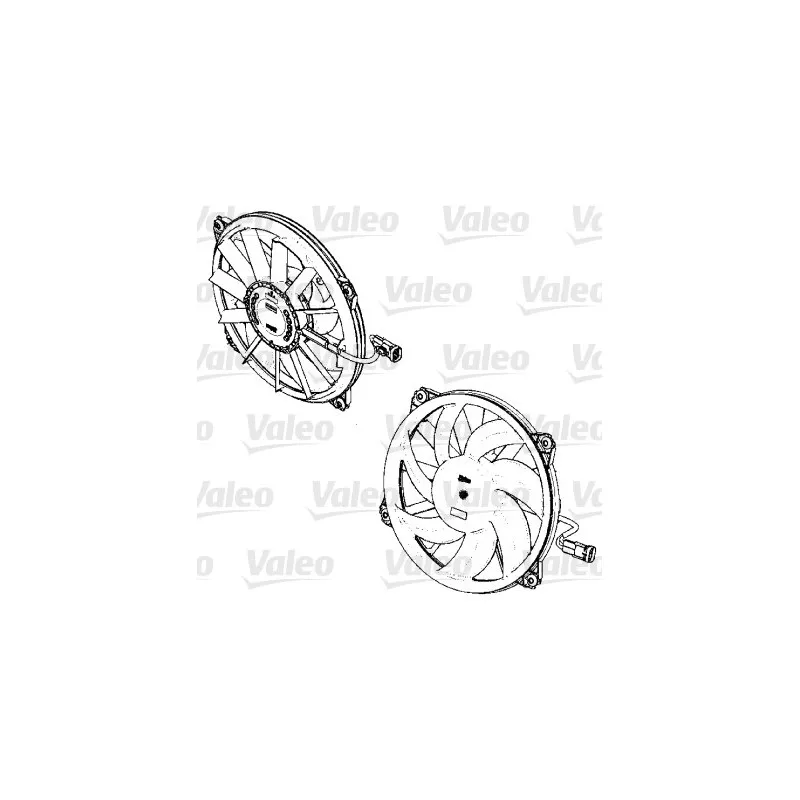 Ventilateur, refroidissement du moteur VALEO 696326