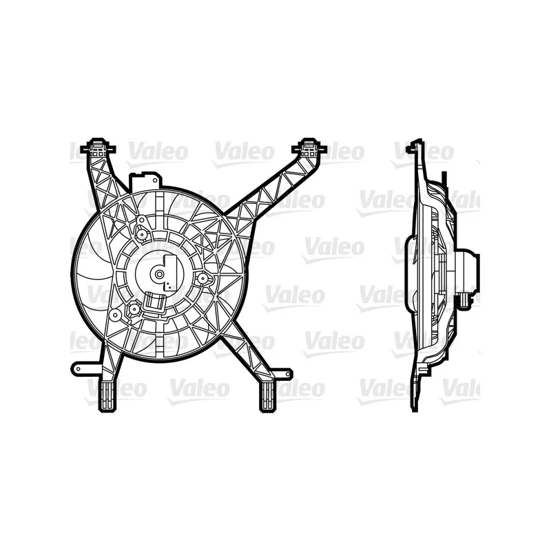 Ventilateur, refroidissement du moteur VALEO 696345