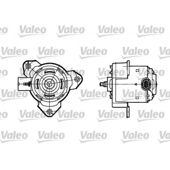 Moteur électrique, ventilateur pour radiateurs VALEO 698302
