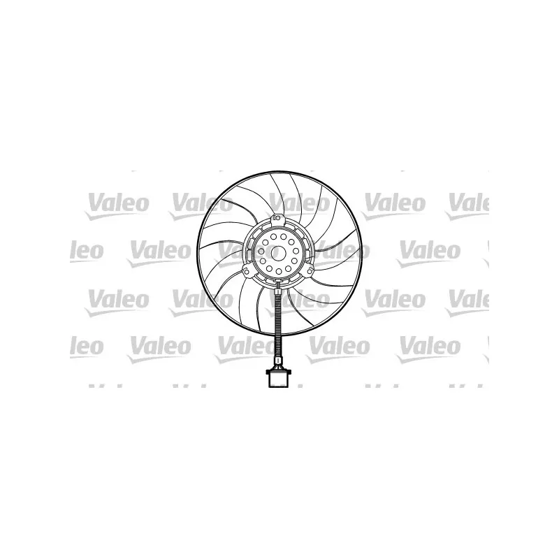 Ventilateur, refroidissement du moteur VALEO 698373