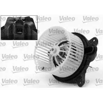 Pulseur d'air habitacle VALEO 698450