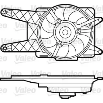 Ventilateur, refroidissement du moteur VALEO 698562