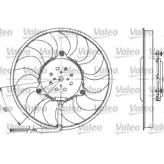 Ventilateur, refroidissement du moteur VALEO 698611