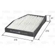 Filtre, air de l'habitacle VALEO 698800 - Visuel 1