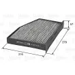 Filtre, air de l'habitacle VALEO 698801 - Visuel 1