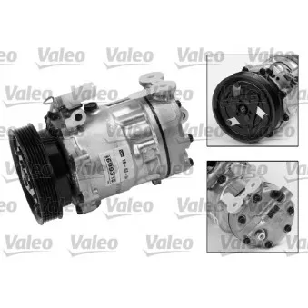 Compresseur, climatisation VALEO 699315