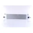 Intercooler, échangeur NISSENS 96580 - Visuel 1