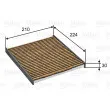 Filtre, air de l'habitacle VALEO 701024 - Visuel 1