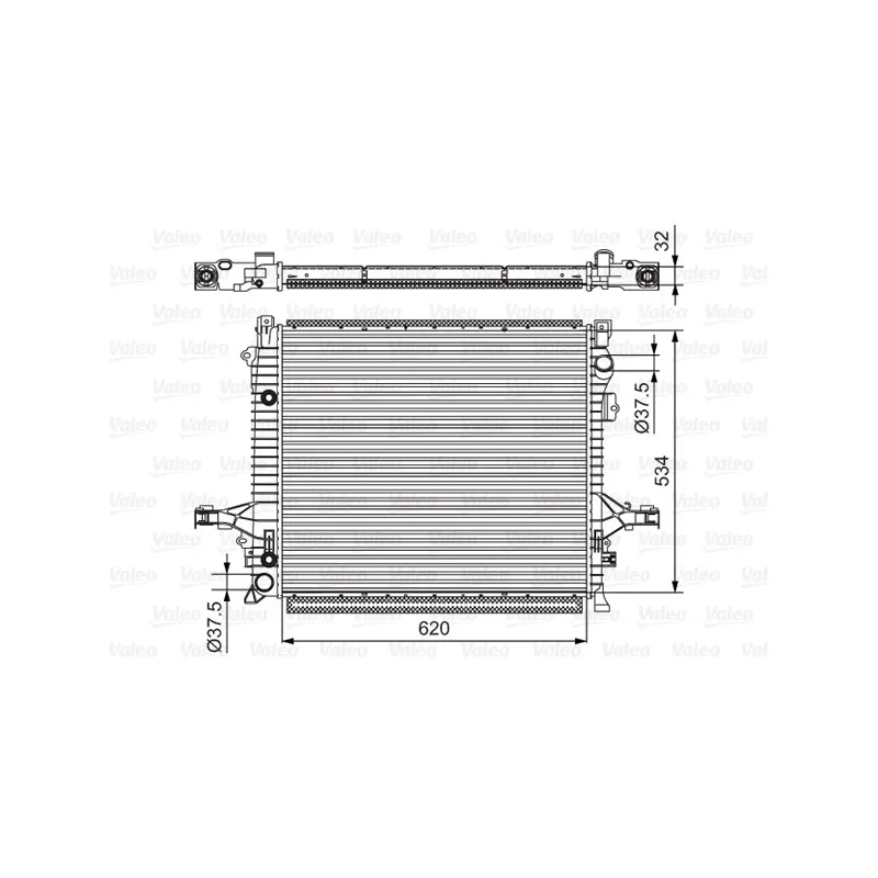 Radiateur, refroidissement du moteur VALEO 701539