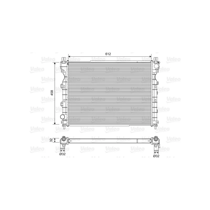 Radiateur, refroidissement du moteur VALEO 701567