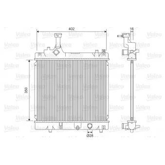 Radiateur, refroidissement du moteur VALEO