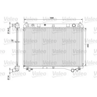 Radiateur, refroidissement du moteur VALEO