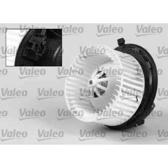 Pulseur d'air habitacle VALEO 715002