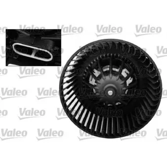 Pulseur d'air habitacle VALEO 715066