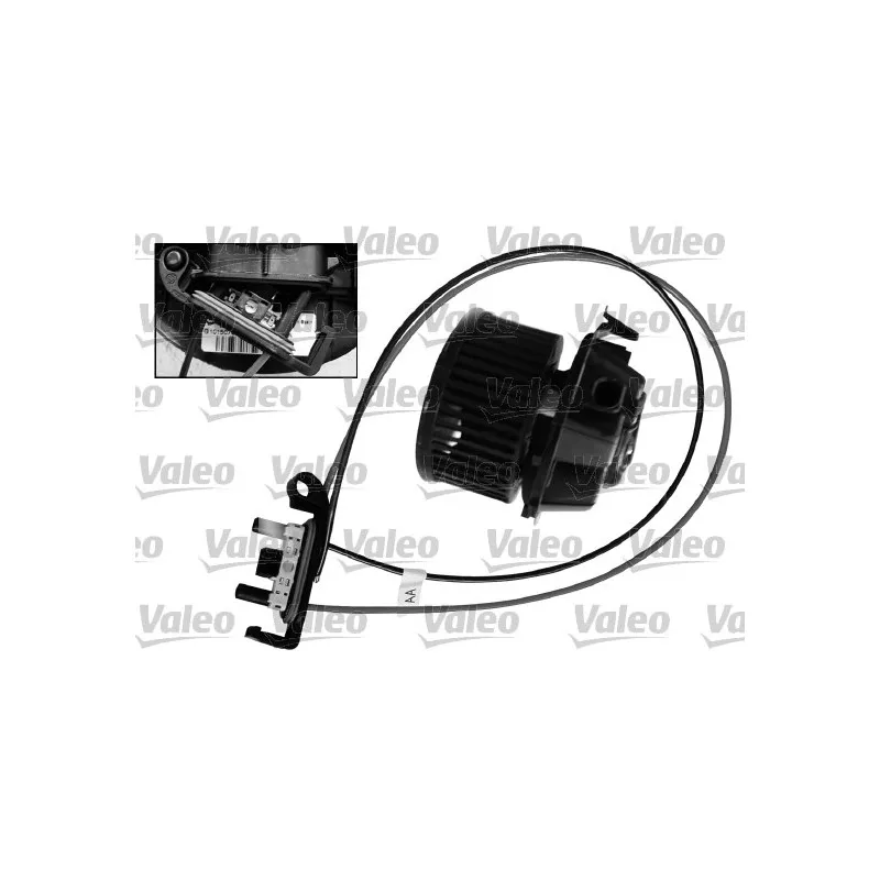 Pulseur d'air habitacle VALEO 715071