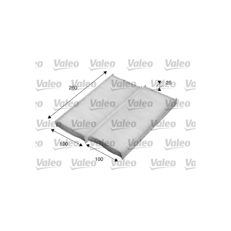 Filtre, air de l'habitacle VALEO 715520