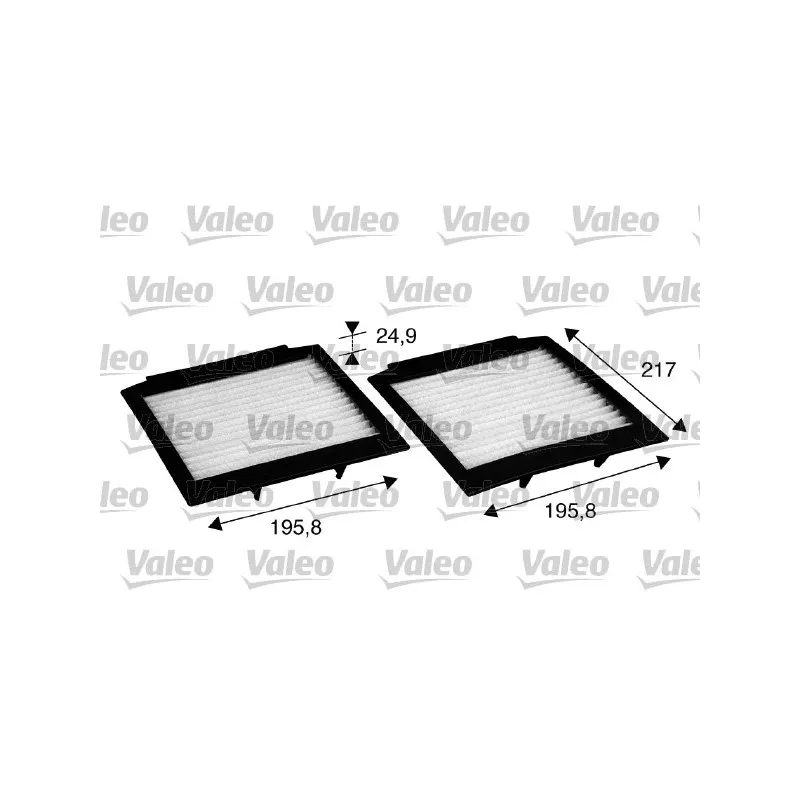 Filtre, air de l'habitacle VALEO 715598
