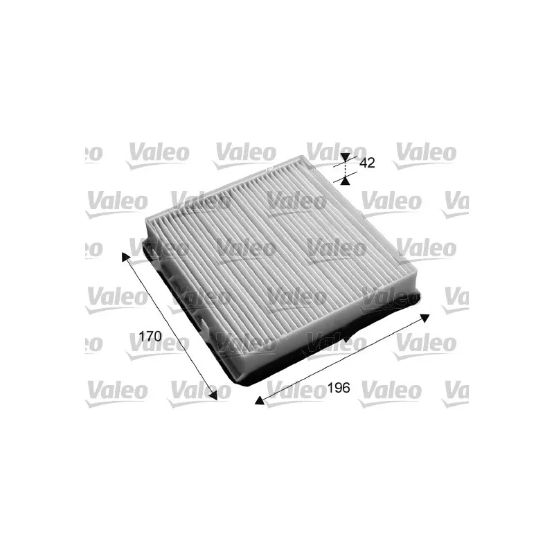 Filtre, air de l'habitacle VALEO 715653