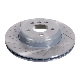 Jeu de 2 disques de frein arrière SWAG 20 10 5725