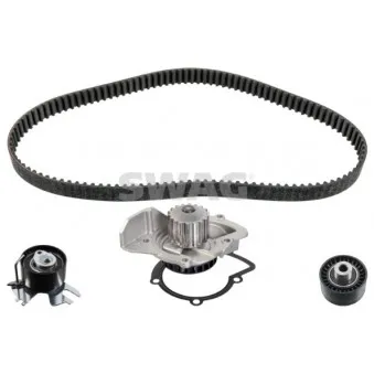 Pompe à eau + kit de courroie de distribution SWAG 33 10 1663