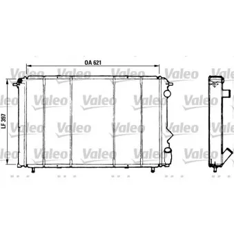 Radiateur, refroidissement du moteur VALEO