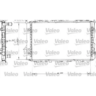 Radiateur, refroidissement du moteur VALEO 730363
