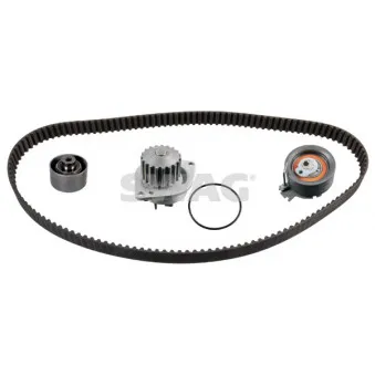 Pompe à eau + kit de courroie de distribution SWAG 62 94 5109