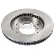 Jeu de 2 disques de frein avant SWAG 80 92 6048 - Visuel 2