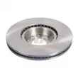 Jeu de 2 disques de frein avant SWAG 81 10 4168 - Visuel 2