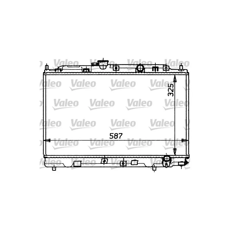 Radiateur, refroidissement du moteur VALEO 730413