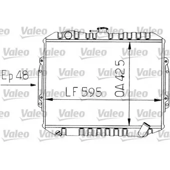 Radiateur, refroidissement du moteur VALEO 730454