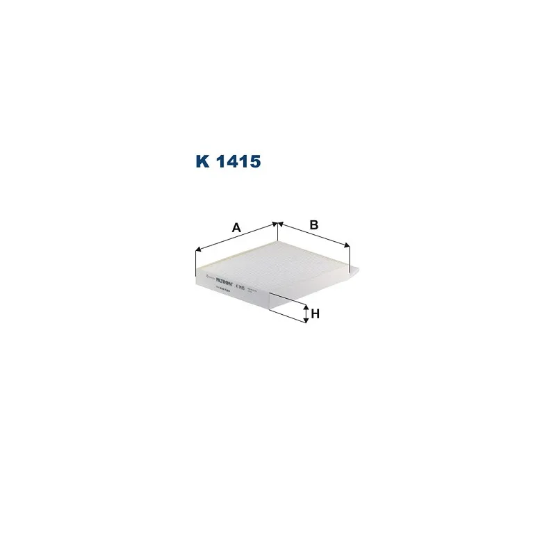 Filtre, air de l'habitacle FILTRON K 1415