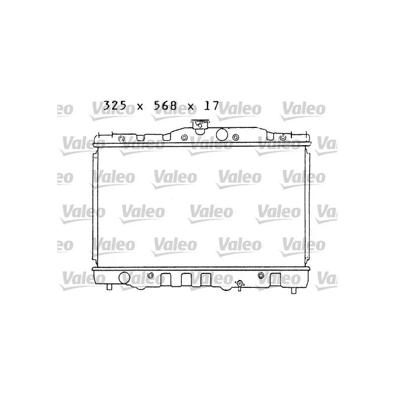 Radiateur, refroidissement du moteur VALEO 730467