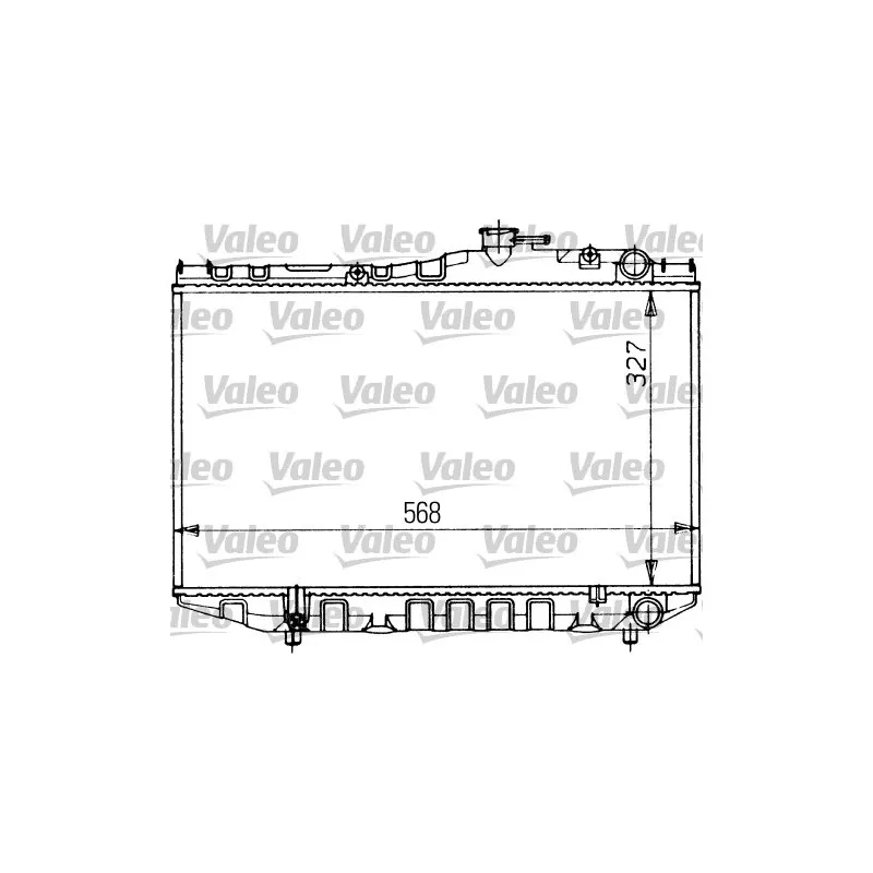 Radiateur, refroidissement du moteur VALEO 730470