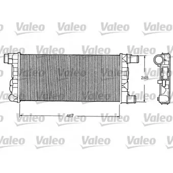 Radiateur, refroidissement du moteur VALEO 730520