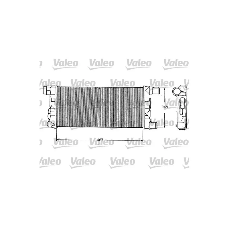 Radiateur, refroidissement du moteur VALEO 730520