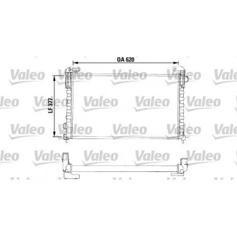 Radiateur, refroidissement du moteur VALEO 730540