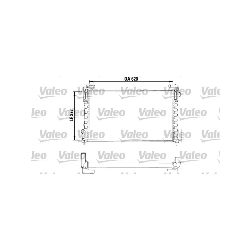Radiateur, refroidissement du moteur VALEO 730540