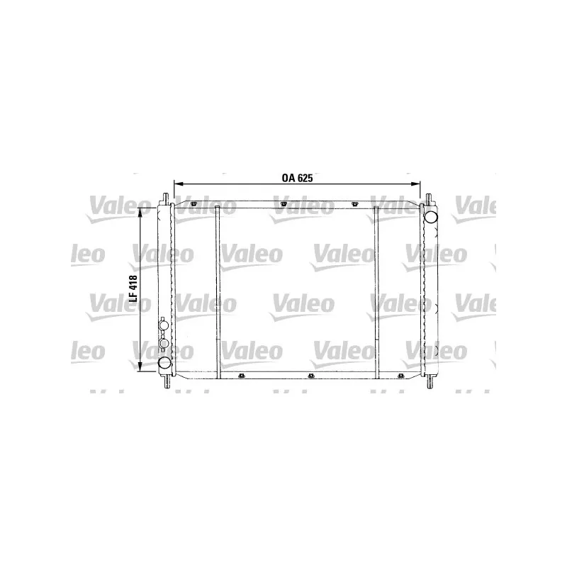Radiateur, refroidissement du moteur VALEO 730591