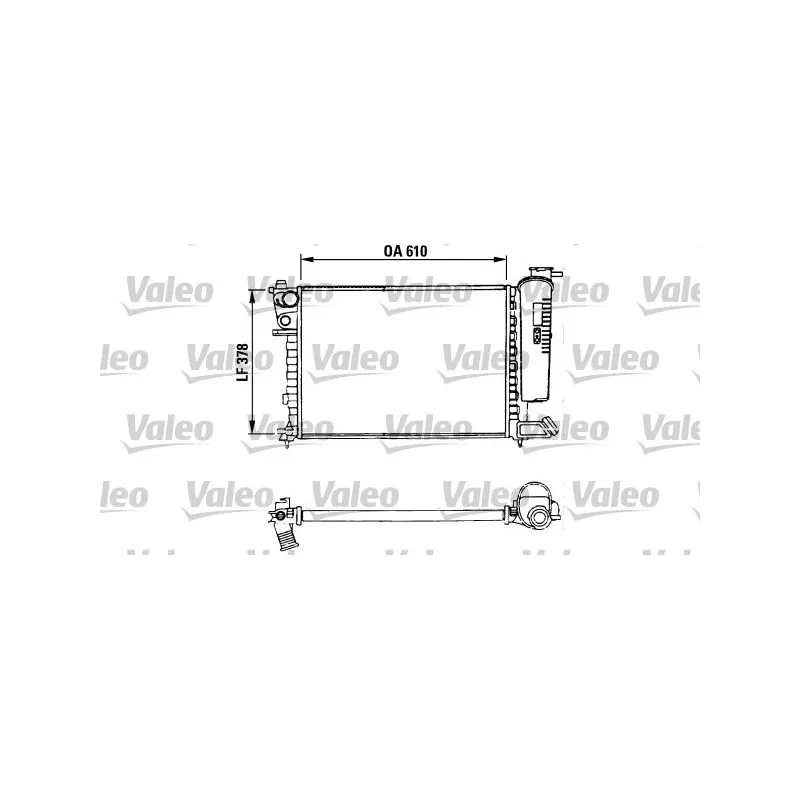 Radiateur, refroidissement du moteur VALEO 730630