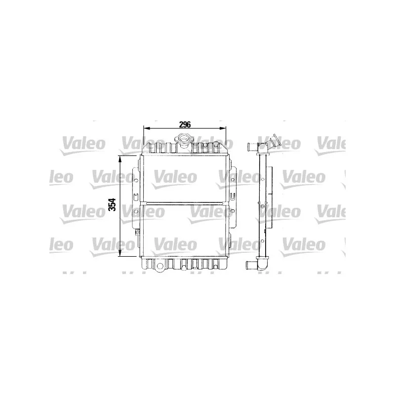 Radiateur, refroidissement du moteur VALEO 730951