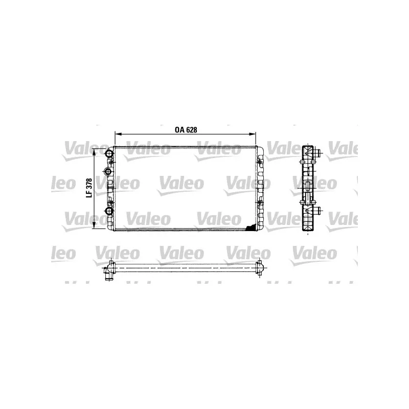 Radiateur, refroidissement du moteur VALEO 730955