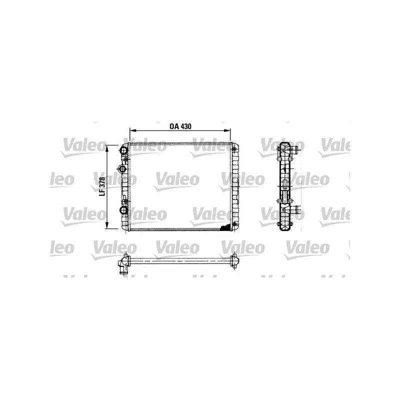 Radiateur, refroidissement du moteur VALEO 730956
