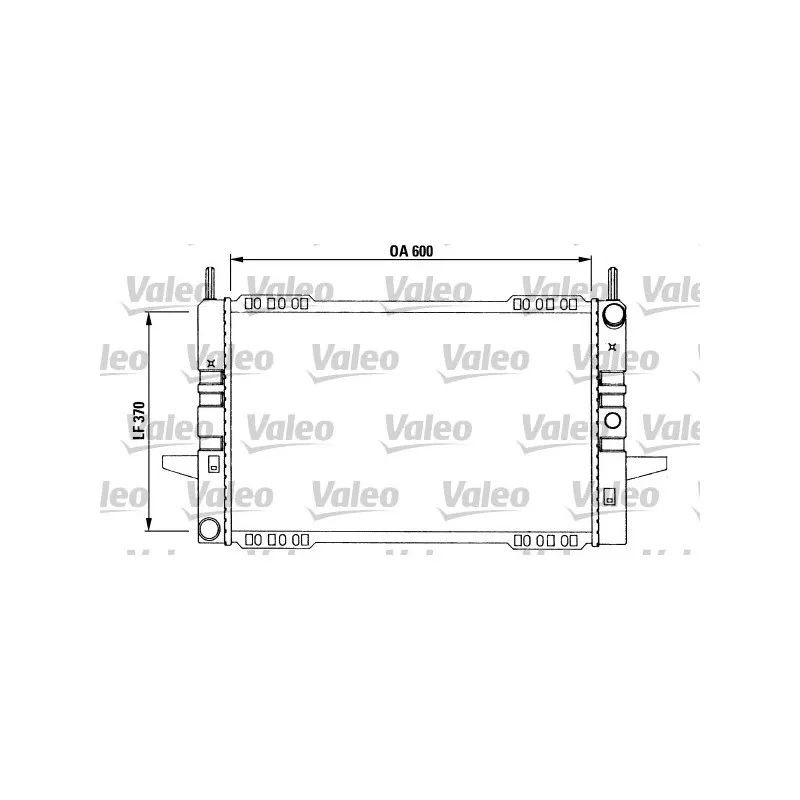 Radiateur, refroidissement du moteur VALEO 730968