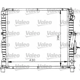 Radiateur, refroidissement du moteur VALEO 730969