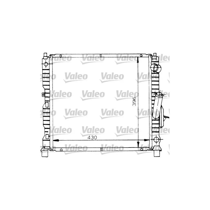 Radiateur, refroidissement du moteur VALEO 730969