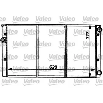 Radiateur, refroidissement du moteur VALEO 731032