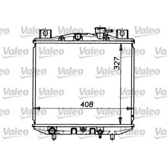 Radiateur, refroidissement du moteur VALEO 731153