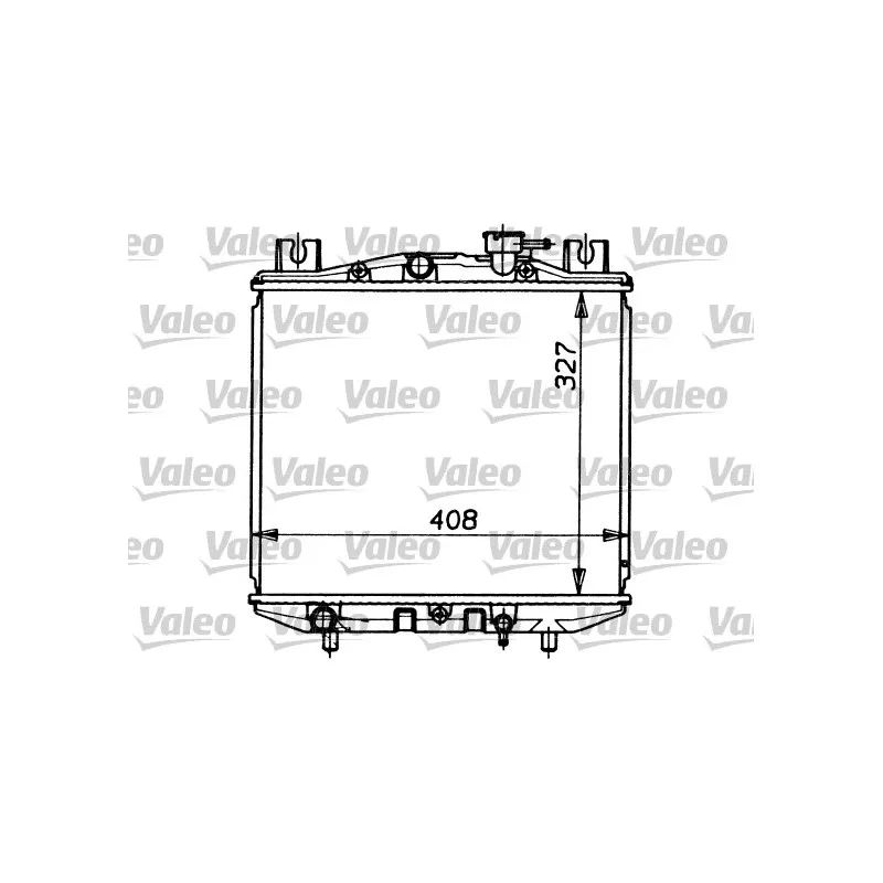 Radiateur, refroidissement du moteur VALEO 731153