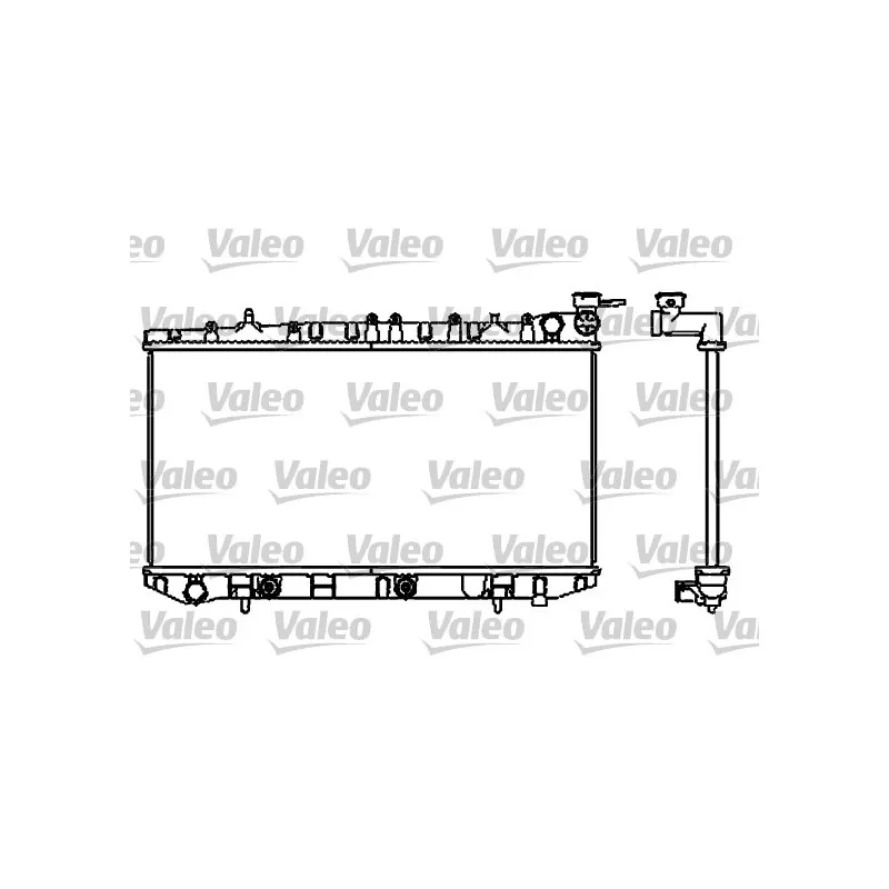 Radiateur, refroidissement du moteur VALEO 731662